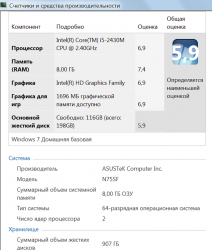 Asus N75SF и N75SL - Отзывы, решение проблем