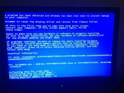 Синие экраны смерти (BSOD) в Windows