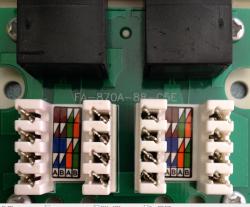 бжим сетевой розетки Rj-45 2 порта (cat e5)