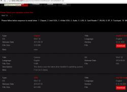 Как скачать драйвера к MSI CR643, странный вид ссылок скачивания.