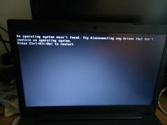 LiveUSB. Ошибка an operating system wasn't found. Try disconnecting any drives