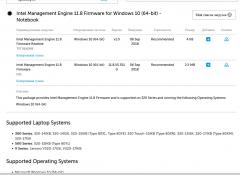Intel Management Engine Firmware - что это