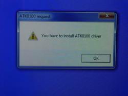 драйвер ATK0100