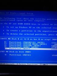 Решение проблем с установкой Windows XP