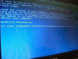 Решение проблем с синими экранами смерти (BSOD) в Windows