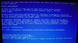 Решение проблем с синими экранами смерти (BSOD) в Windows