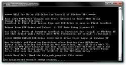 Решение проблем с установкой Windows XP
