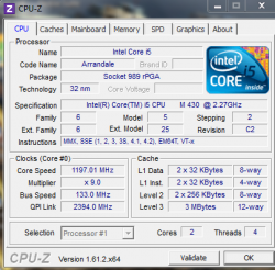 Проблема с частотой процессора на ноутбуке Packard Bell TX 86