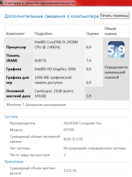 Asus N75SF и N75SL - Отзывы, решение проблем