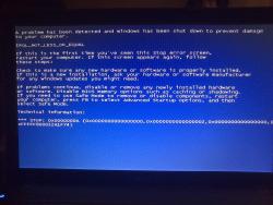 Синие экраны смерти (BSOD) в Windows