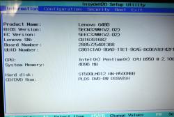Lenovo G480, G580 и G780 - Отзывы и решение проблем