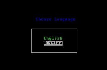 Выбираем русский язык